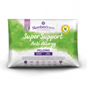 Slumberdown Anti Allergy Super Support Firm Support Side Sleeper Pillow