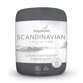 Snuggledown Scandinavian Duck Feather & Down Duvet