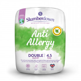 Slumberdown Anti Allergy 4.5 Tog Double Summer Duvet