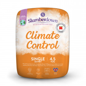 Slumberdown Climate Control 4.5 Tog Single Summer Duvet