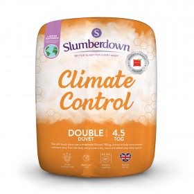 Slumberdown Climate Control 4.5 Tog Double Summer Duvet