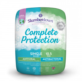 Slumberdown Complete Protection Antiviral 10.5 Tog Single All Year Round Duvet