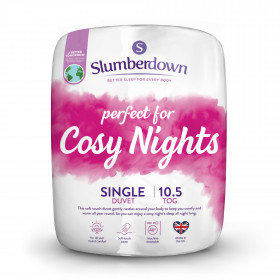 Slumberdown Cosy Nights 10.5 Tog Single All Year Round Duvet