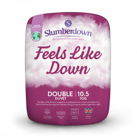 Slumberdown Feels Like Down Duvet 10.5 Tog Double All Year Round Duvet