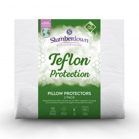 Slumberdown Teflon Pillow Protector - Pack of 2