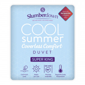 Slumberdown Cool Summer Coverless Super King Duvet / Blanket