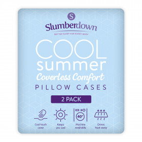 Slumberdown Cool Summer PCM 2 Pillowcases