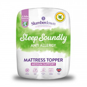 Slumberdown Sleep Soundly Anti Allergy Mattress Topper