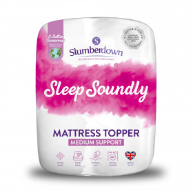 Slumberdown Sleep Soundly Mattress Topper, Single