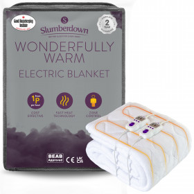 Slumberdown Wonderfully Warm Electric Blanket