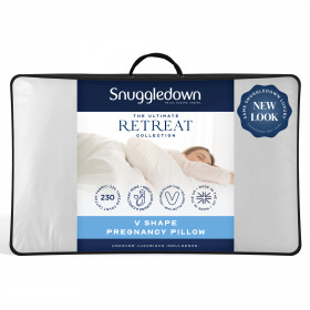 Snuggledown V Shape Pregnancy Firm Support Pillow, Pack of 1