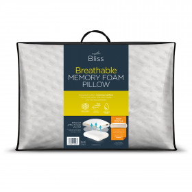 Snuggledown Bliss Breathable Memory Foam Deep Filled Firm Pillow